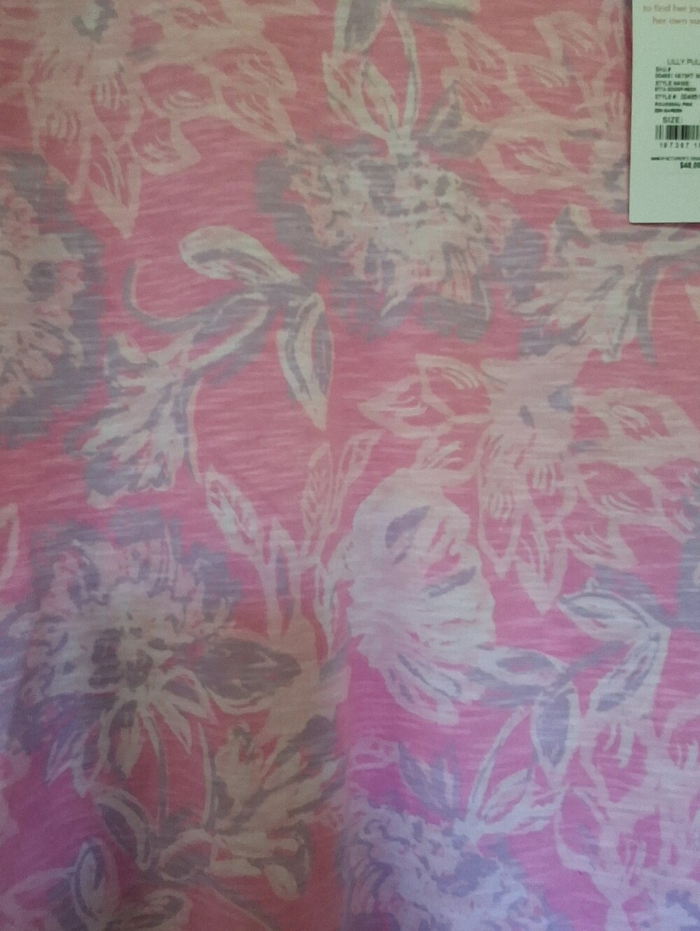 Lilly Pulitzer Etta Scoop Neck Zen Garden Top - Picture 4 of 6